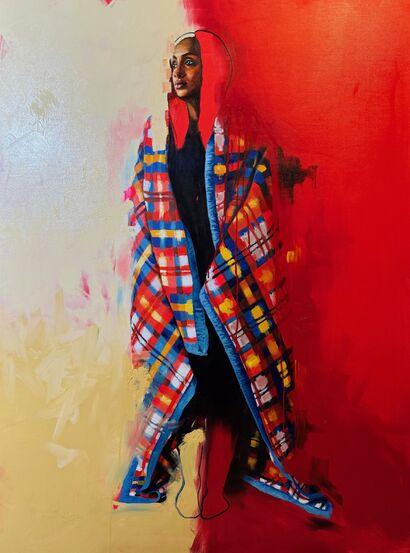 Migration I - a Paint Artowrk by Danielle  Creme